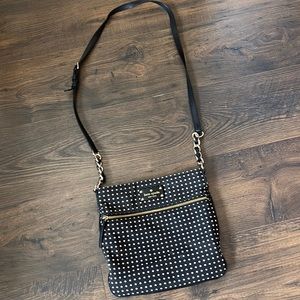 Kate Spade cross body polka dot purse